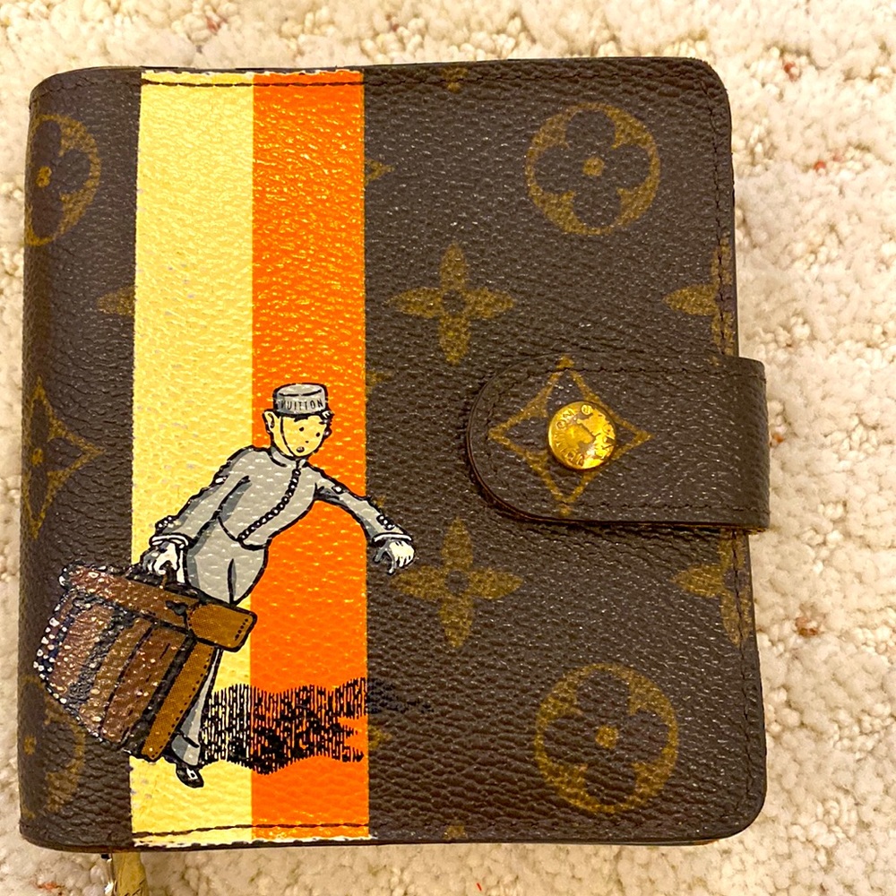 Louis Vuitton Monogram Groom Small Wallet